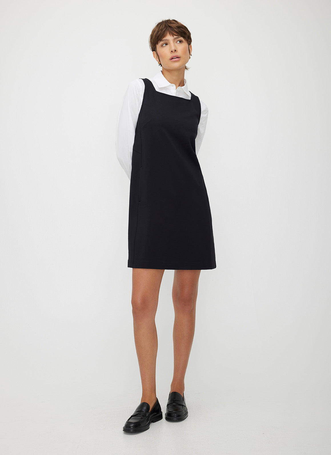Frame Relaxed Shift Dress - Main Image
