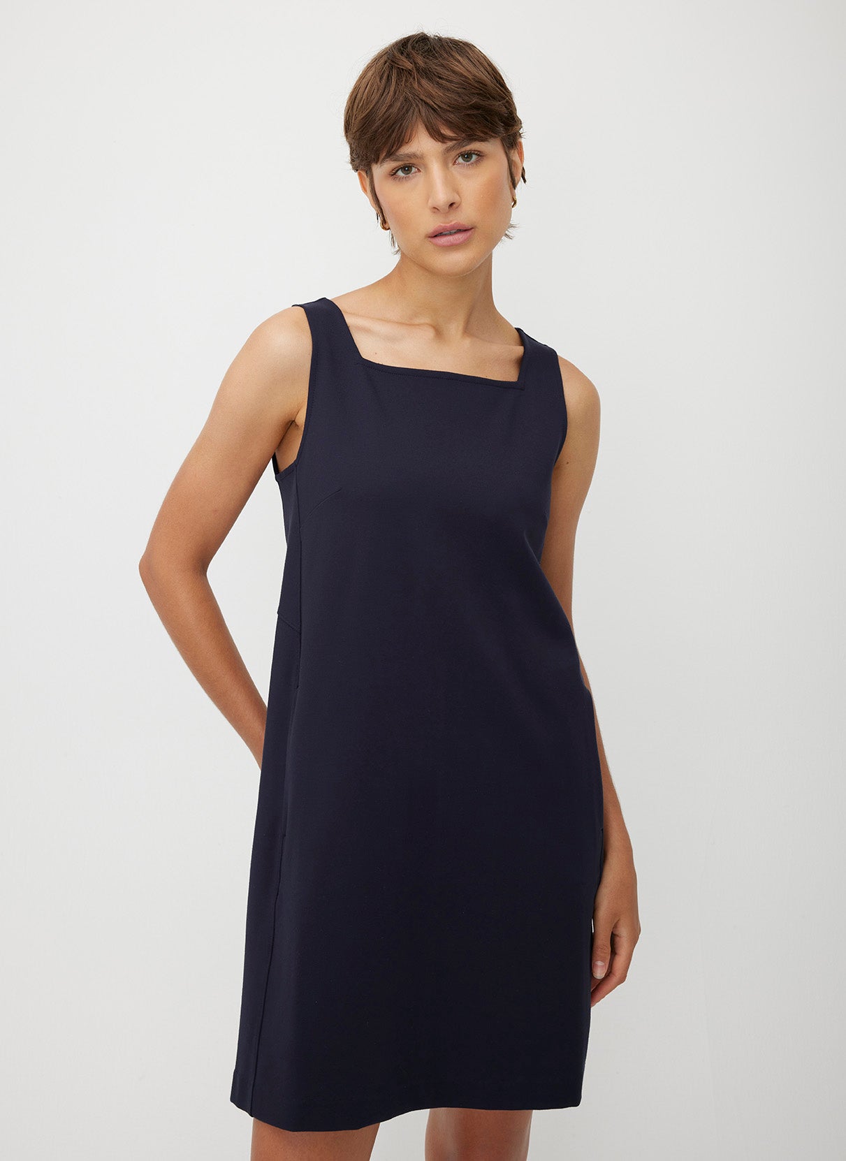 Frame Relaxed Shift Dress - Main Image