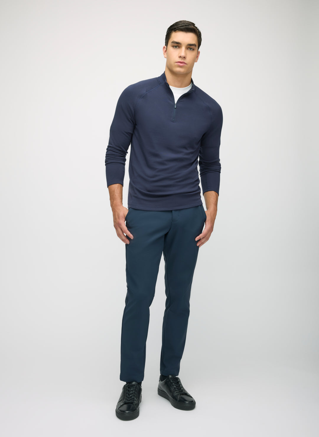 ウェア uta BFT Long Sleeve 1/4 Zip | Men's Long sleeve T-Shirts – Kit and Ace