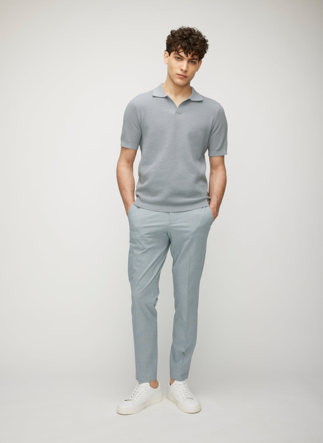 Urban Relaxed Polo Sweater