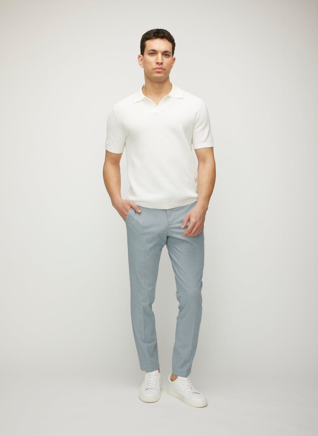 Urban Relaxed Polo Sweater