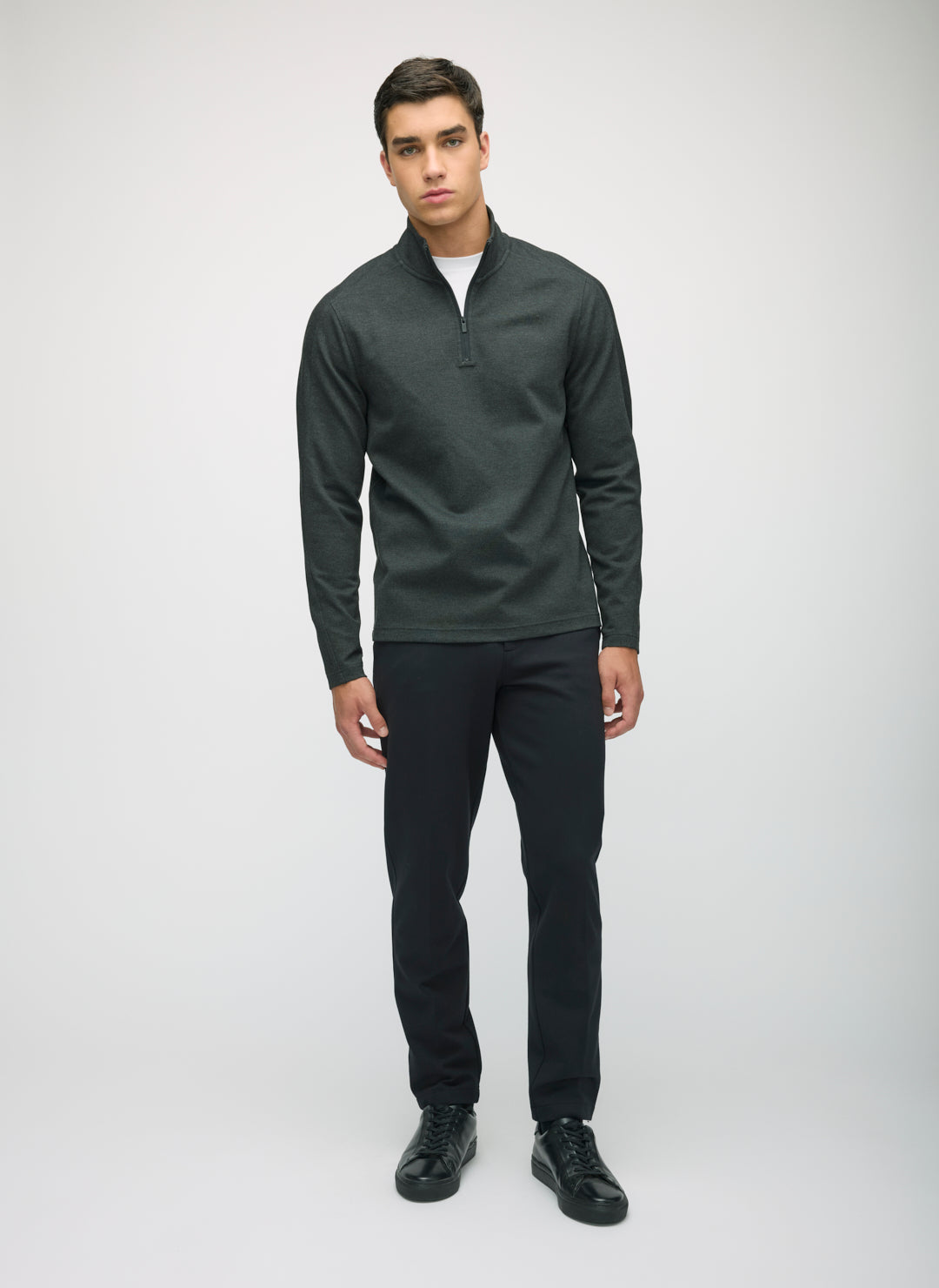 ニット Friday 1/4 Zip Pullover | Men's Long Sleeve Tops – Kit and Ace