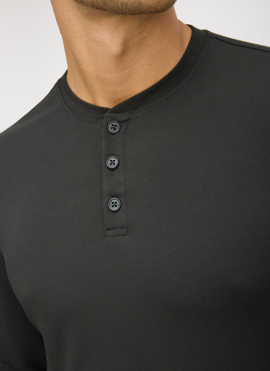 BFT Long Sleeve Henley | Men's Tees – Kit and Ace