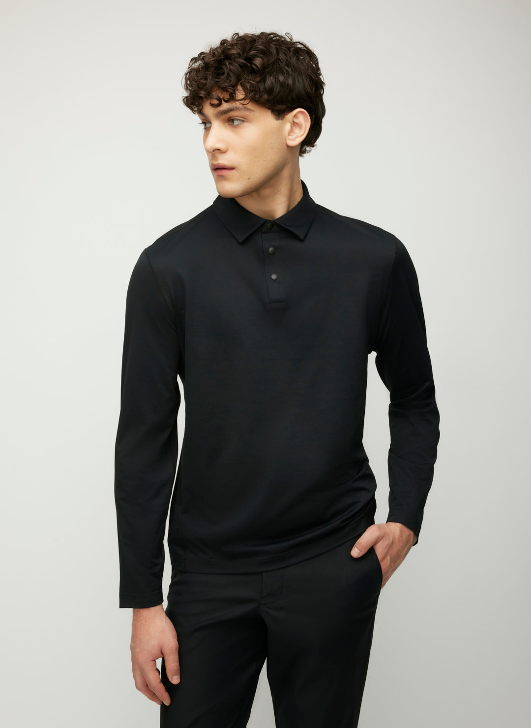 City Tech Long Sleeve Polo Men's Polos – Kit and Ace