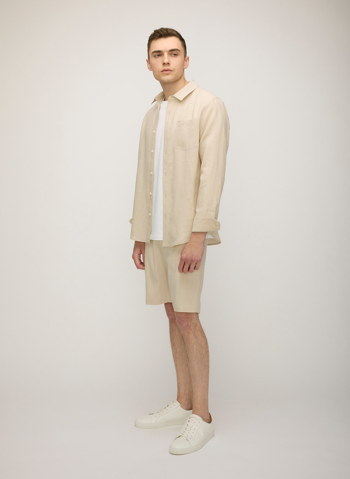 Morrison Long Sleeve Linen Shirt | Kit and Ace