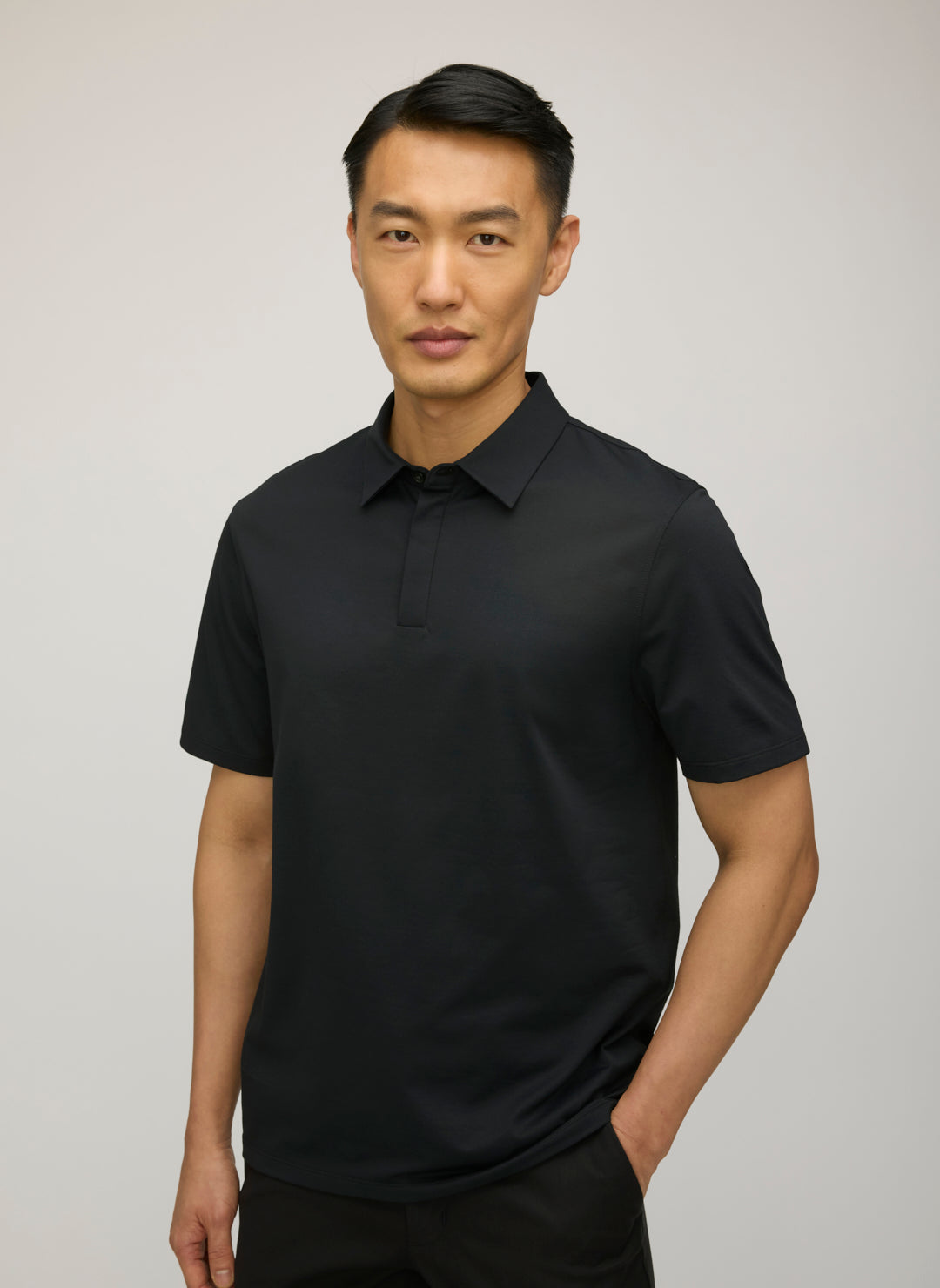 トップス clesste CITY S/S POLO SHIRT (BLACK) ACTIVE CITY S/S POLO SHIRT (BLACK)