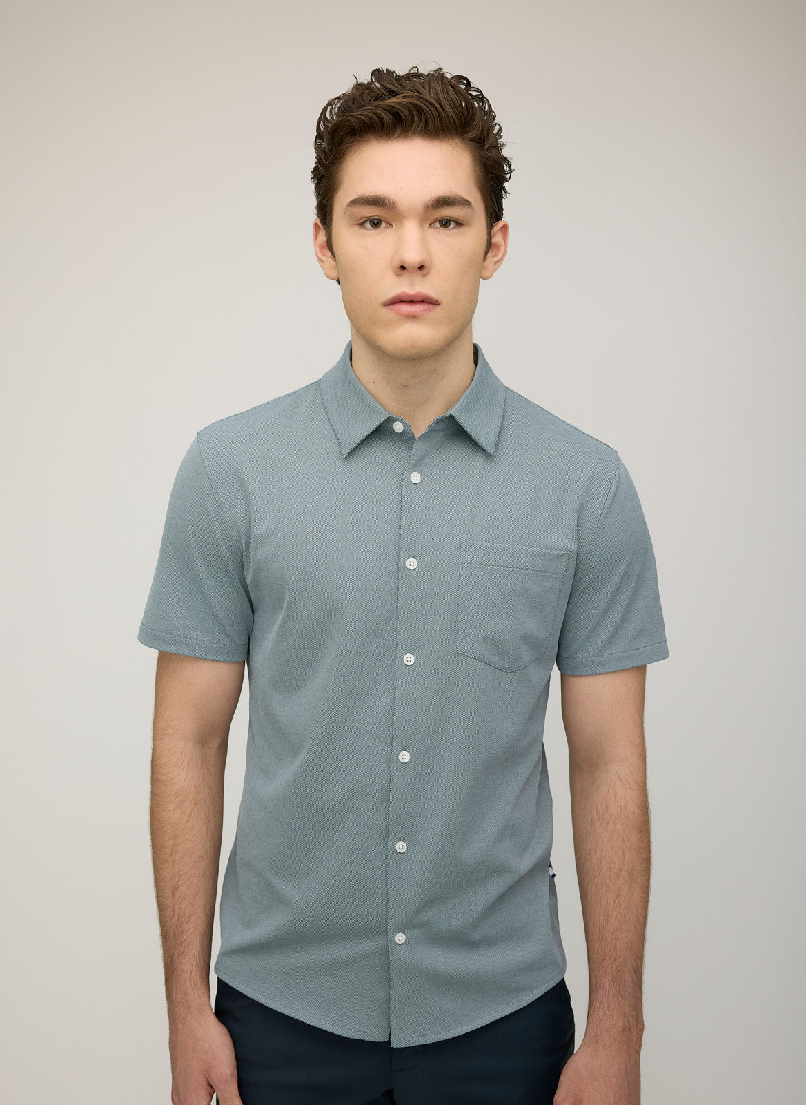 City Tech Short Sleeve Birdseye Shirt |Men's Shirts – Kit and Ace