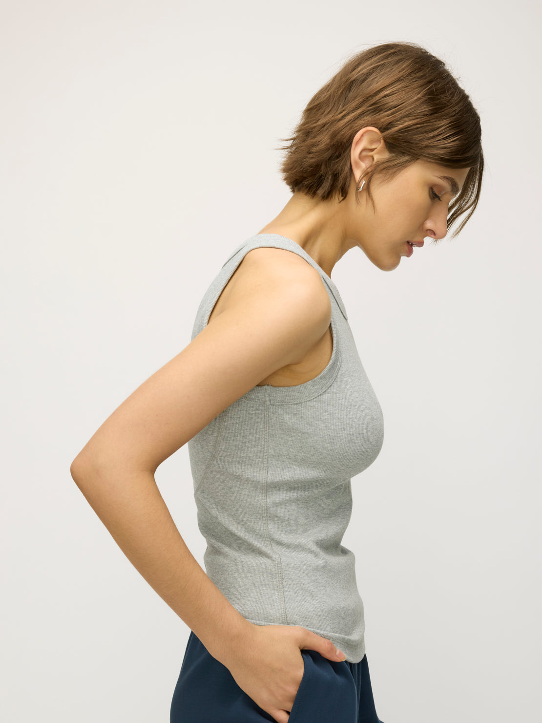 Cyprus High Neck Rib Tank | Women's T-Shirts and Tank Tops – Kit