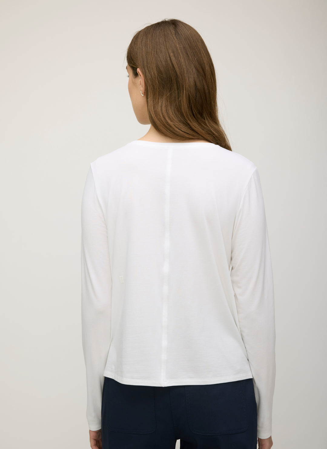 Londyn Long Sleeve Swing Pocket Tee | Women's T-Shirts – Kit and Ace