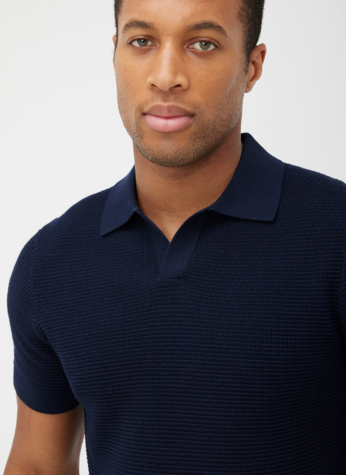 Urban Relaxed Polo Sweater ?? | M || Dark Navy