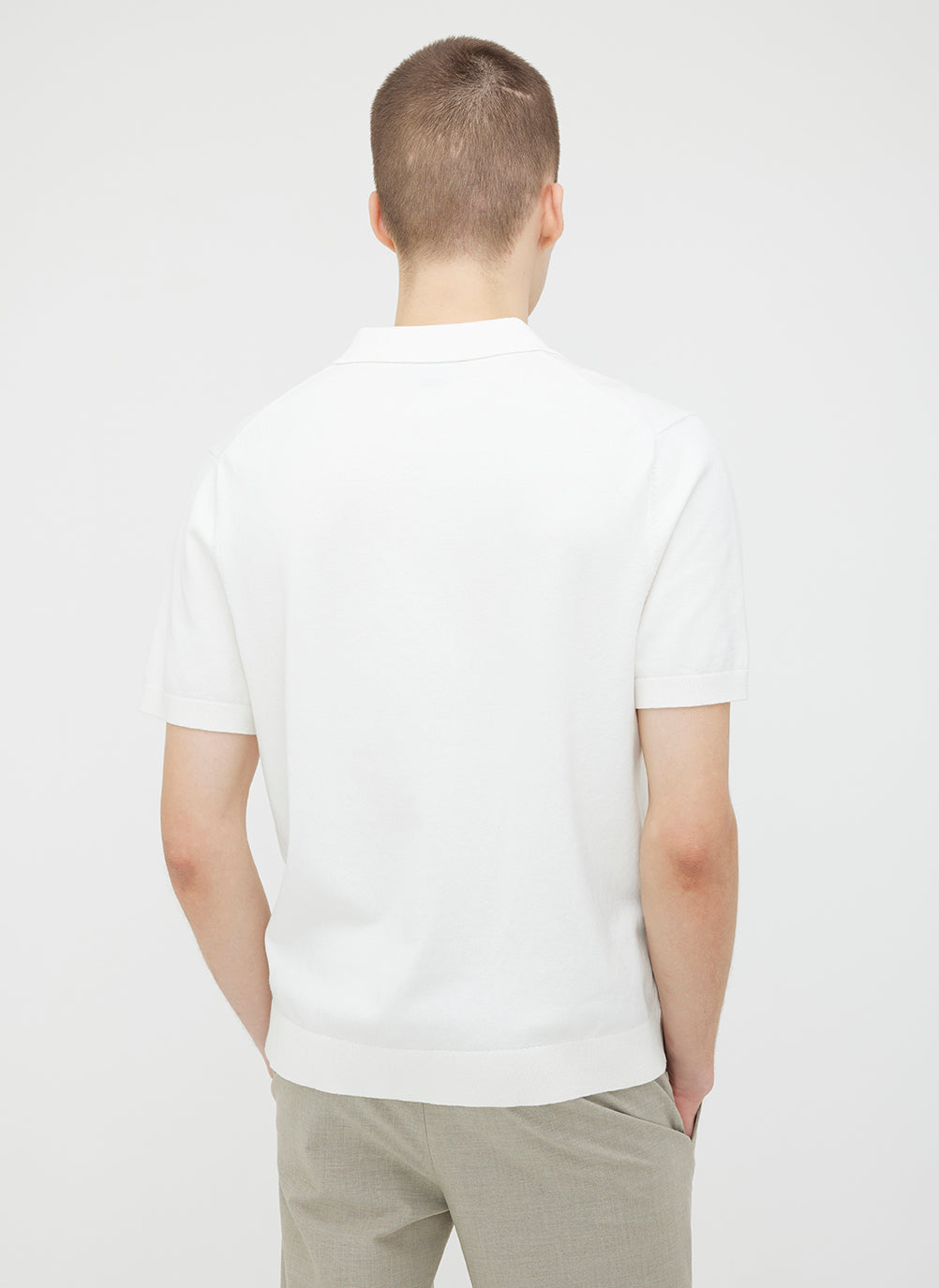 Urban Short Sleeve Polo Sweater ?? | M || Off White