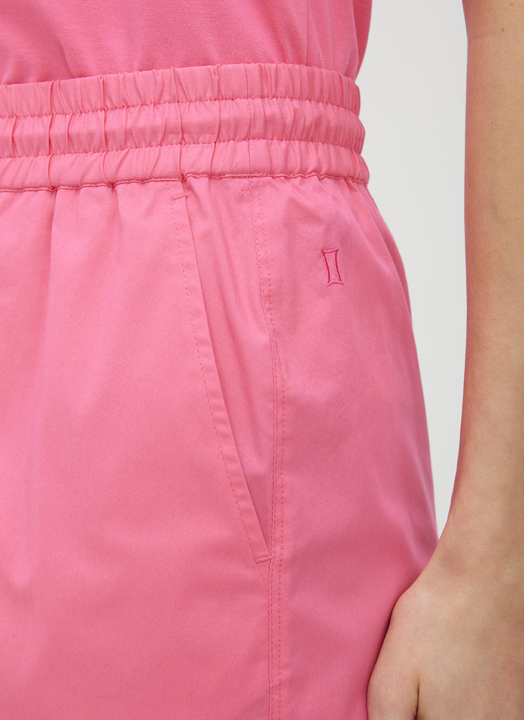Marbella Elastic Poplin Shorts ?? | S || Hot Pink