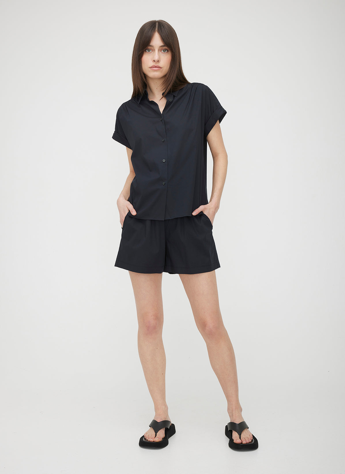 Marbella Short Sleeve Shirt ?? | S || Black