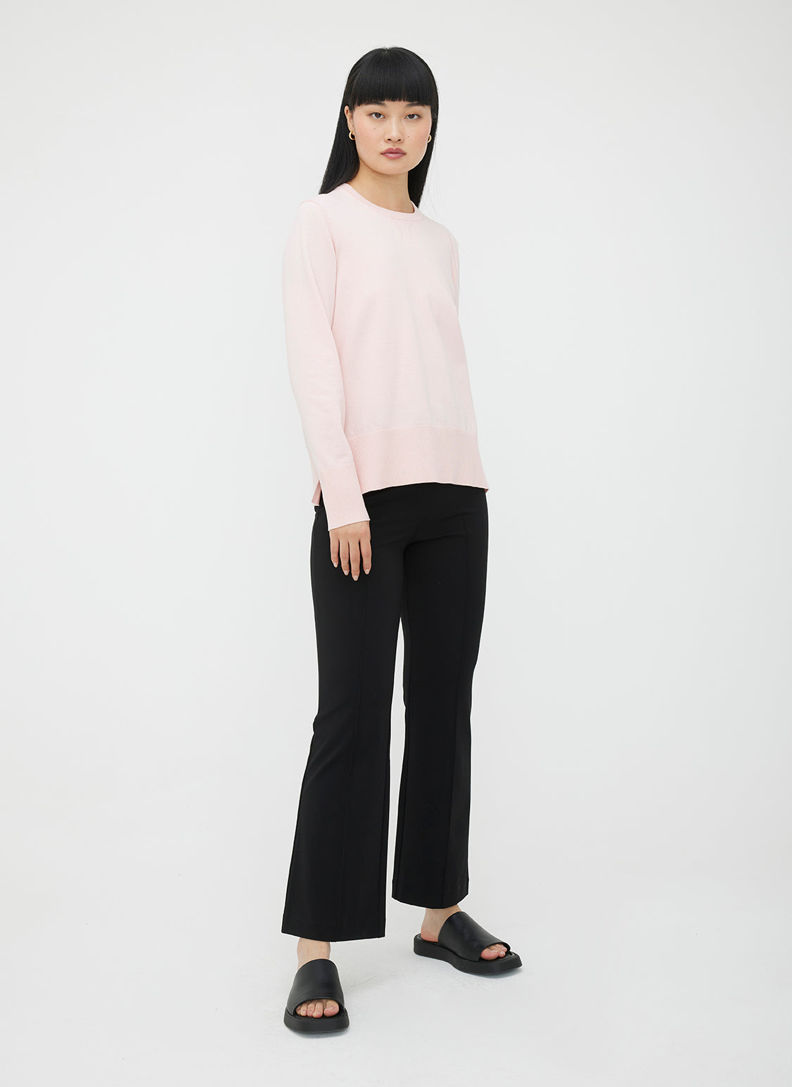 Nolita Crewneck Sweater ?? || Shell Pink