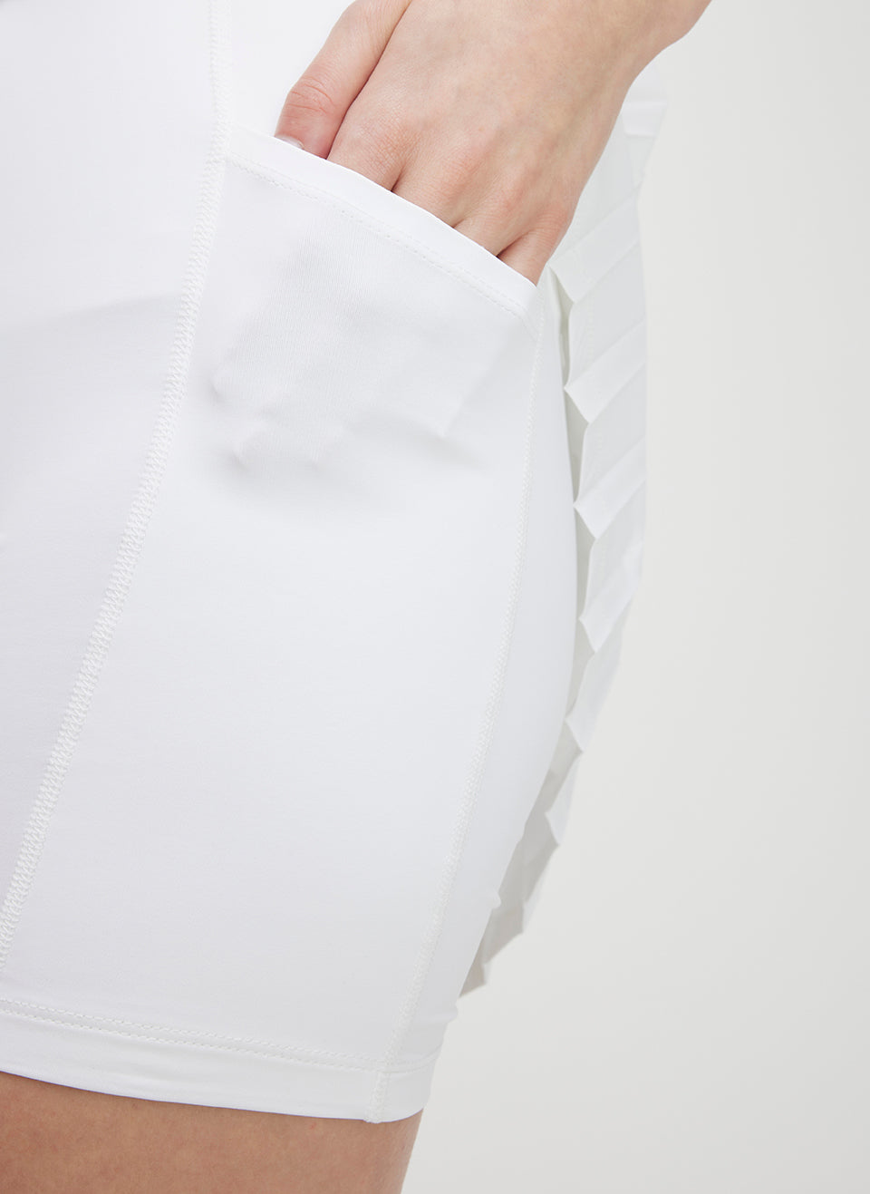 Pleated Tennis Skirt ?? | S || Bright White