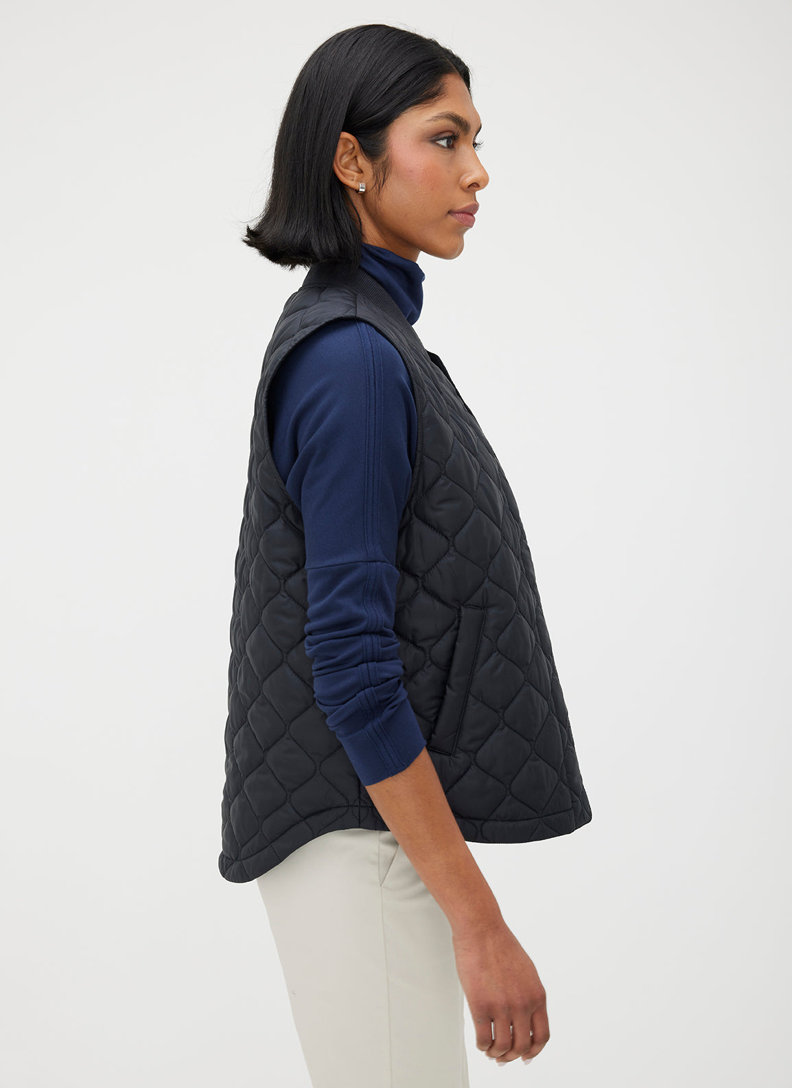All Day Quilted Vest ?? | S || Black