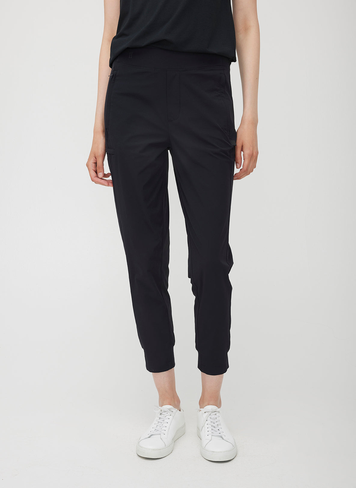 Chloe Rib Waistband Pants ?? | S || Black
