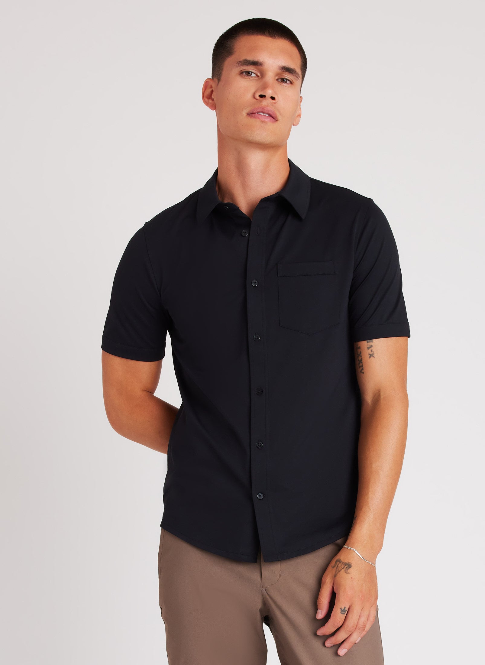 Kit And Ace - City Tech Classic Short Sleeve Shirt Standard Fit