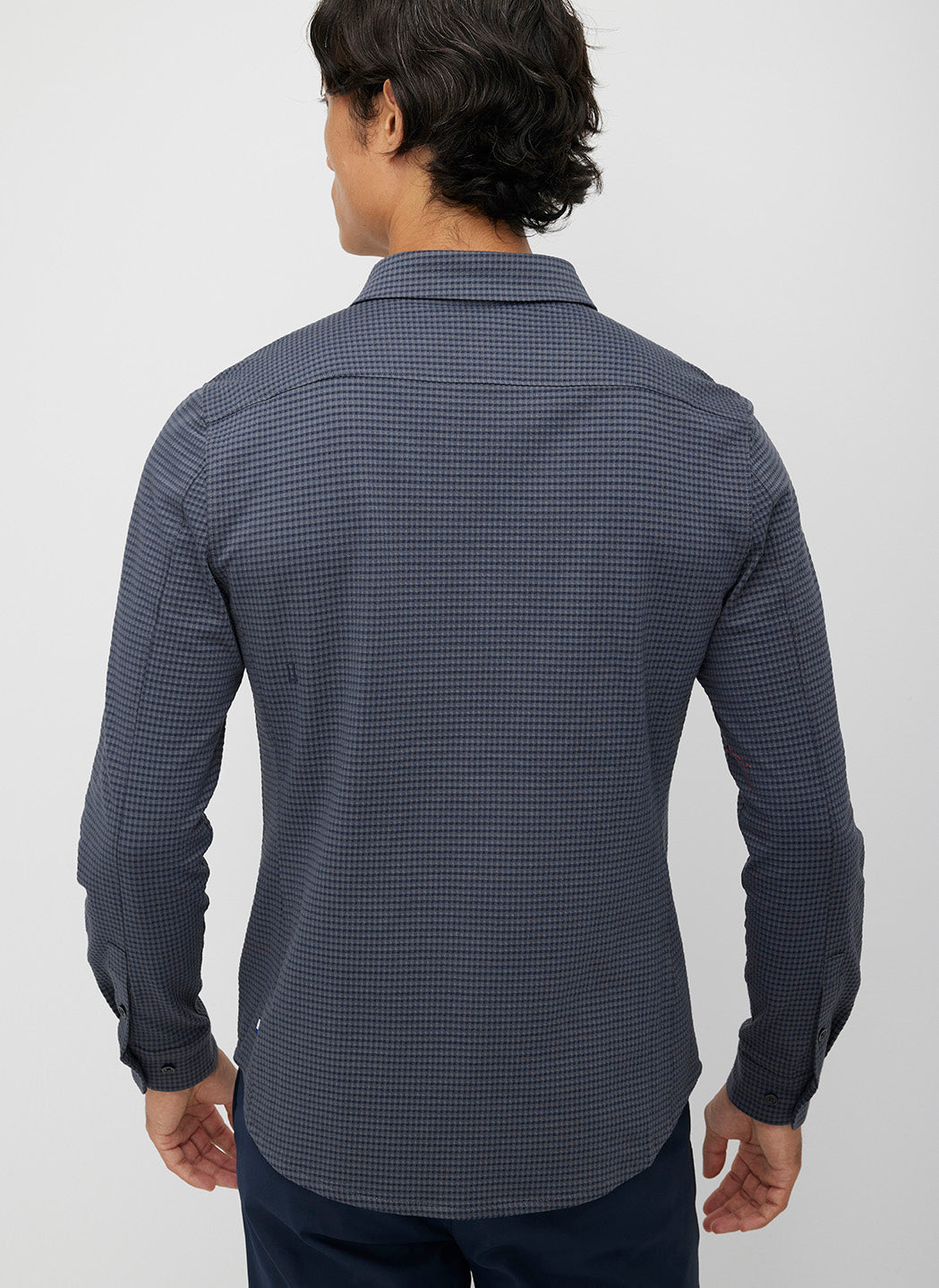 City Tech Long Sleeve Classic Fit Textured Shirt |Men's Shirts