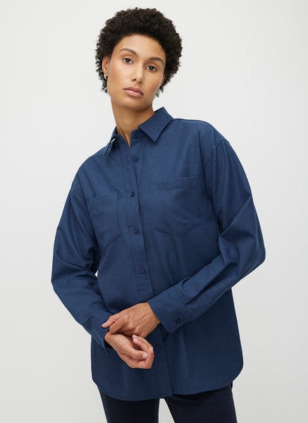Ember Flannel Boyfriend Shirt | Women's Shirts – Kit and Ace Ember Flannel Boyfriend Shirt | Women's Shirts – Kit and Ace