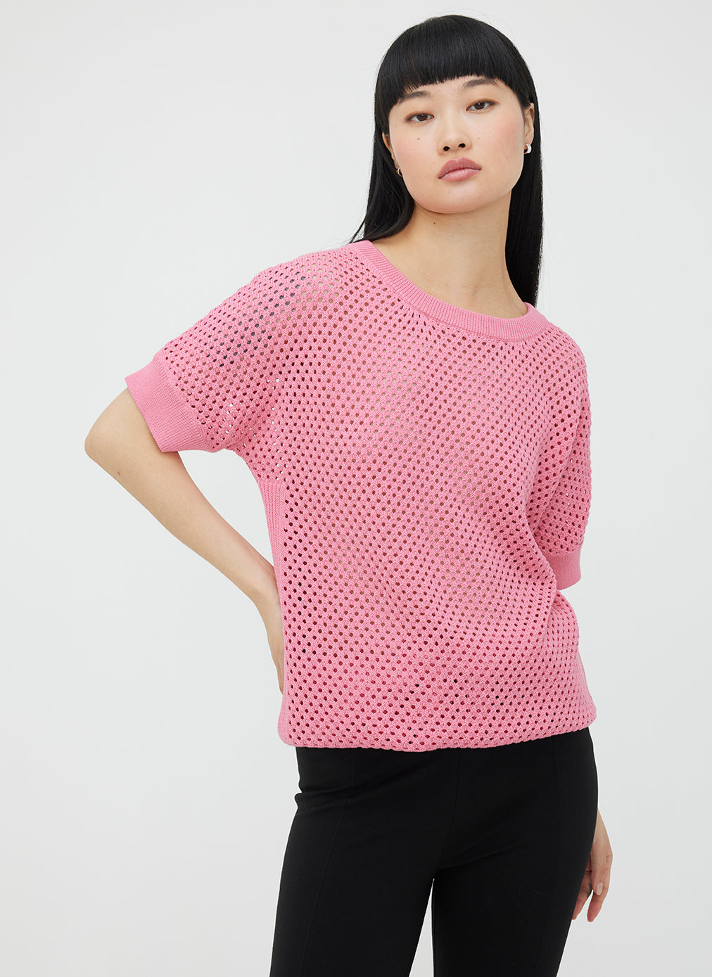 Kit and Ace — Essex Pointelle Sweater Tee