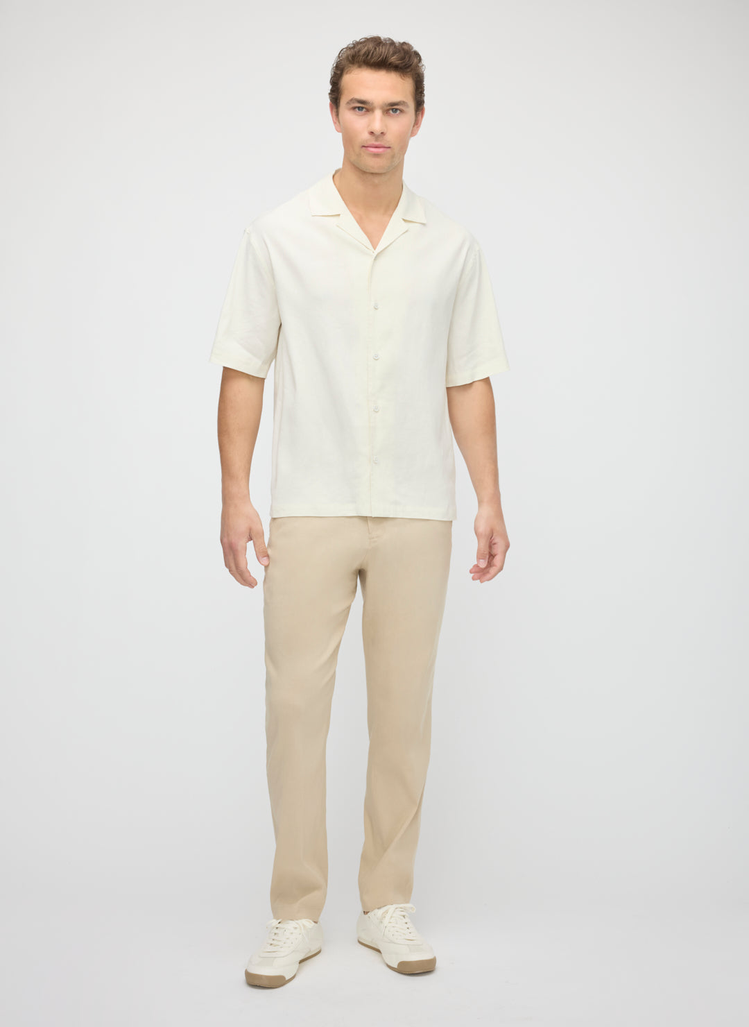 En Route Slim Linen Pants