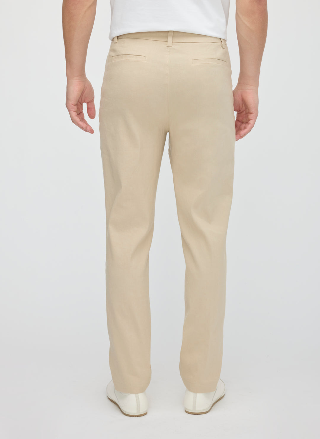 En Route Slim Linen Pants