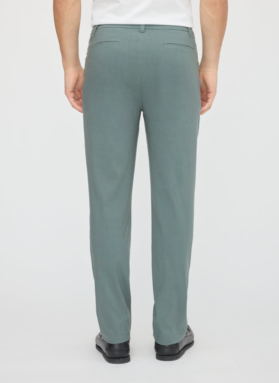 En Route Slim Linen Pants