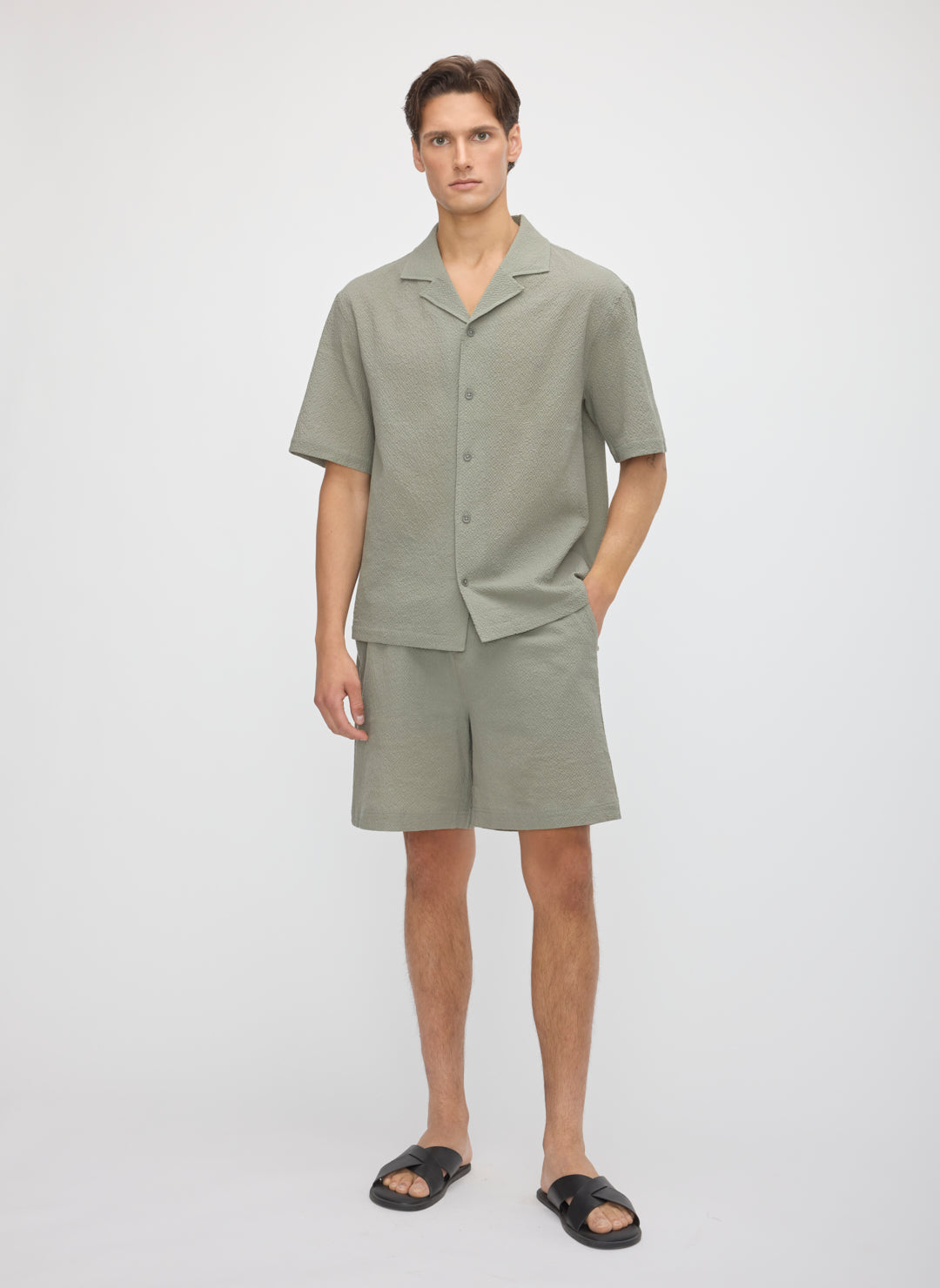 Seersucker Shorts