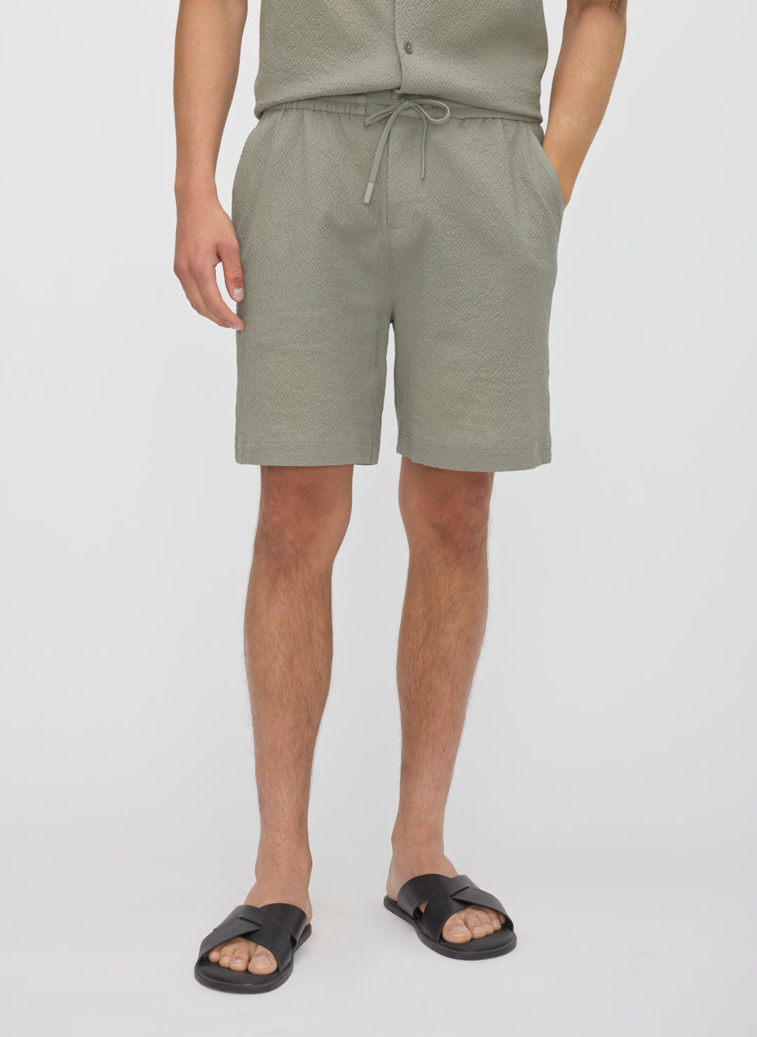 Seersucker Shorts