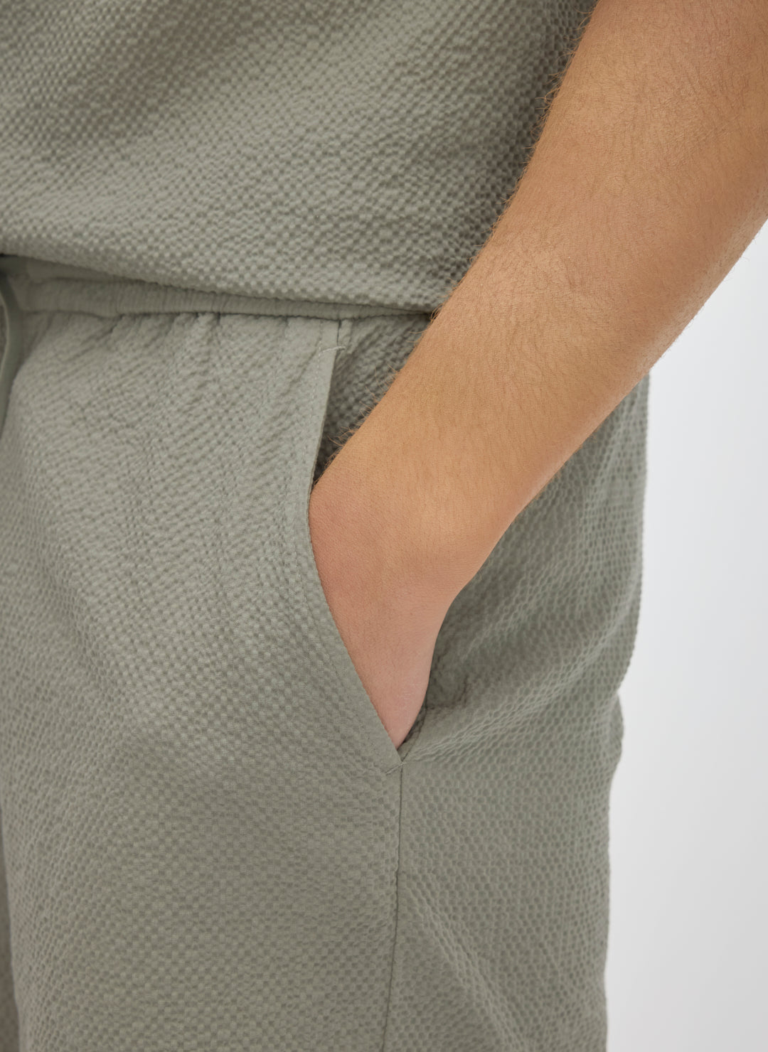 Seersucker Shorts