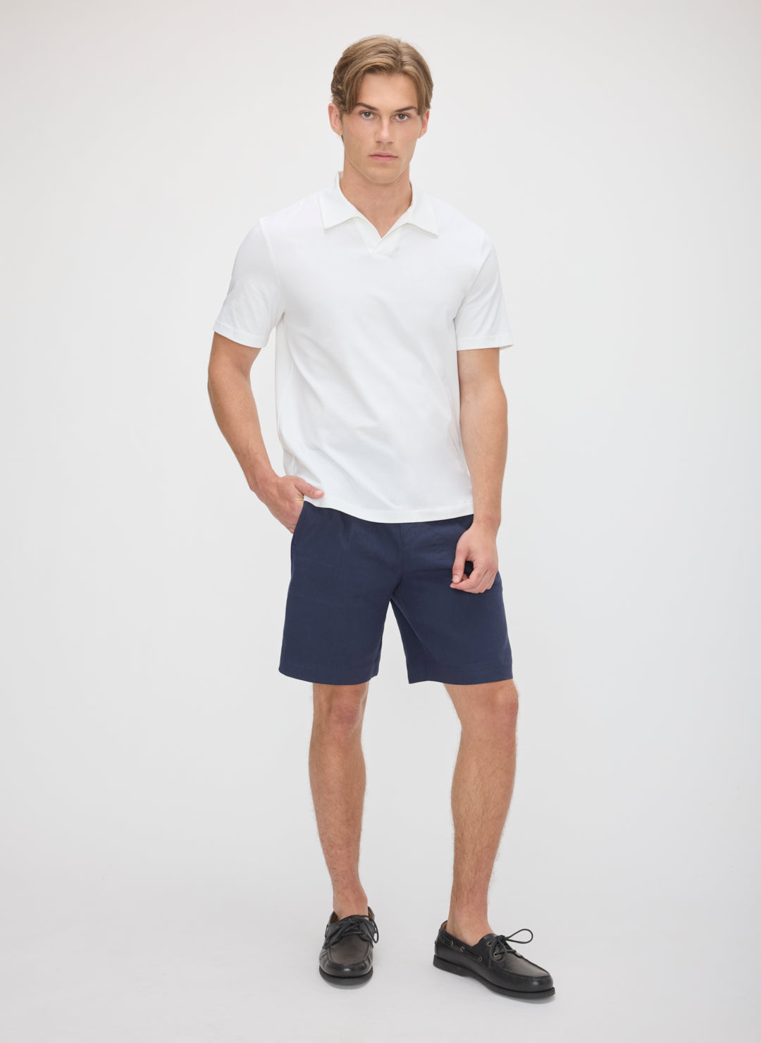 Relaxed Linen Shorts