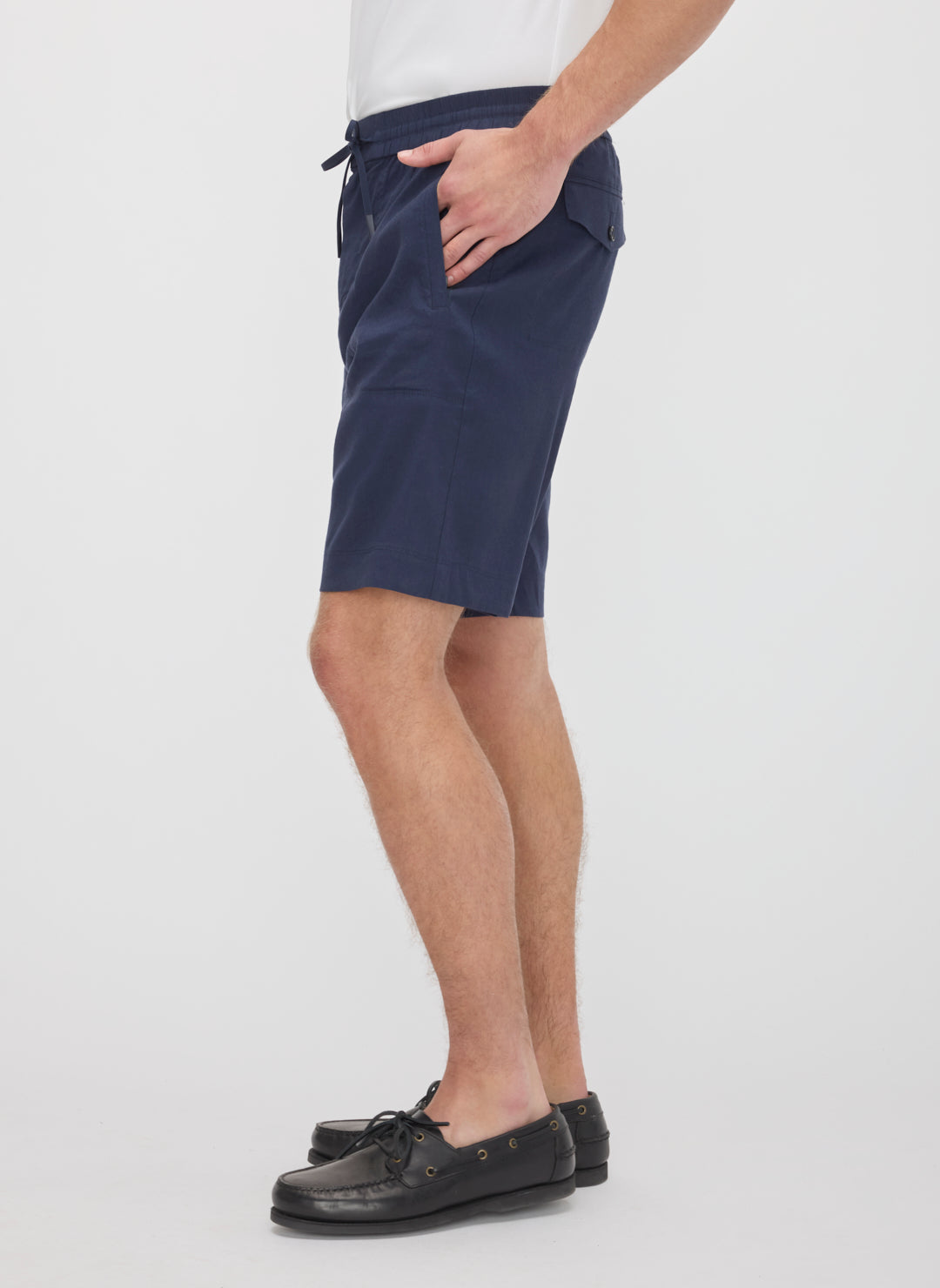 Relaxed Linen Shorts
