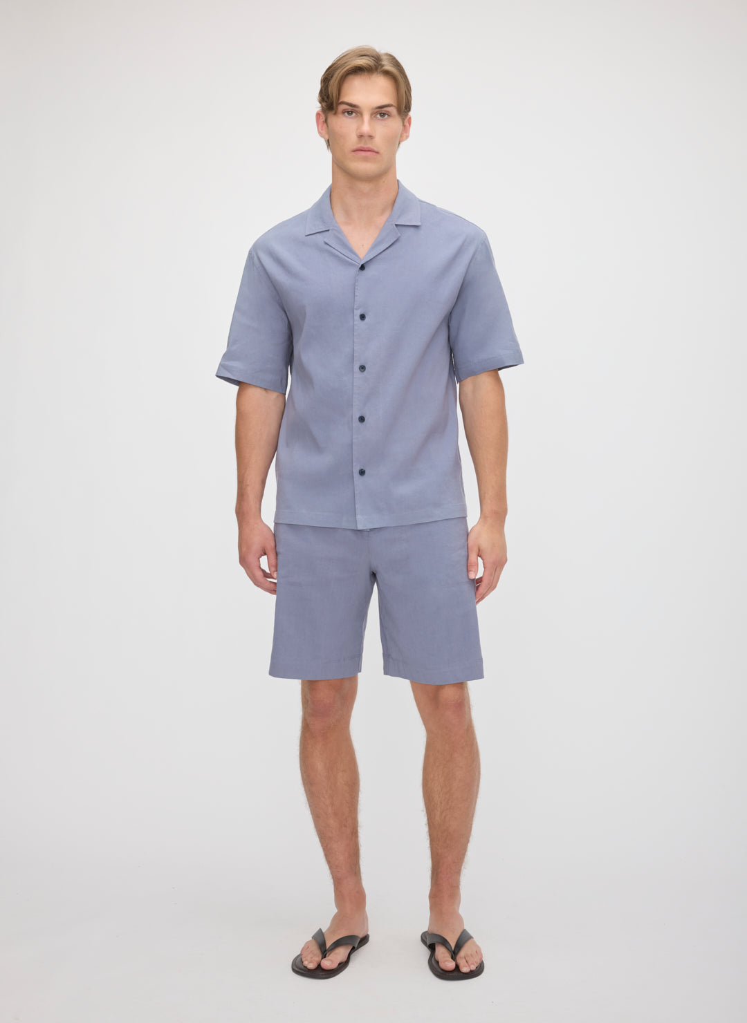 Relaxed Linen Shorts