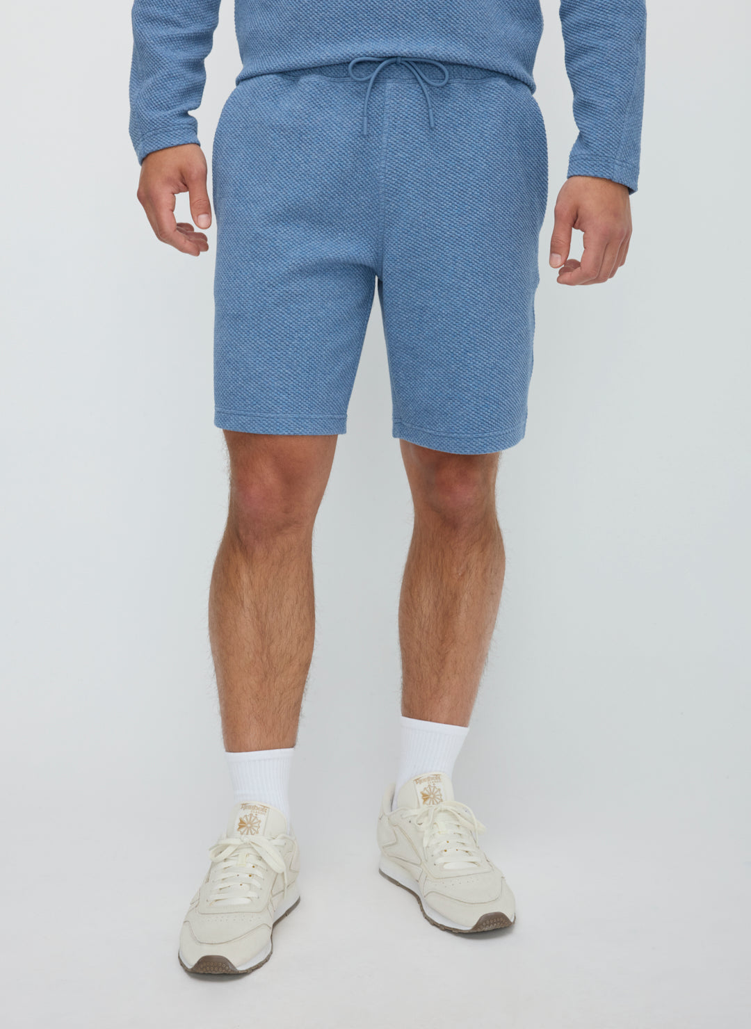Textured Sweat Shorts