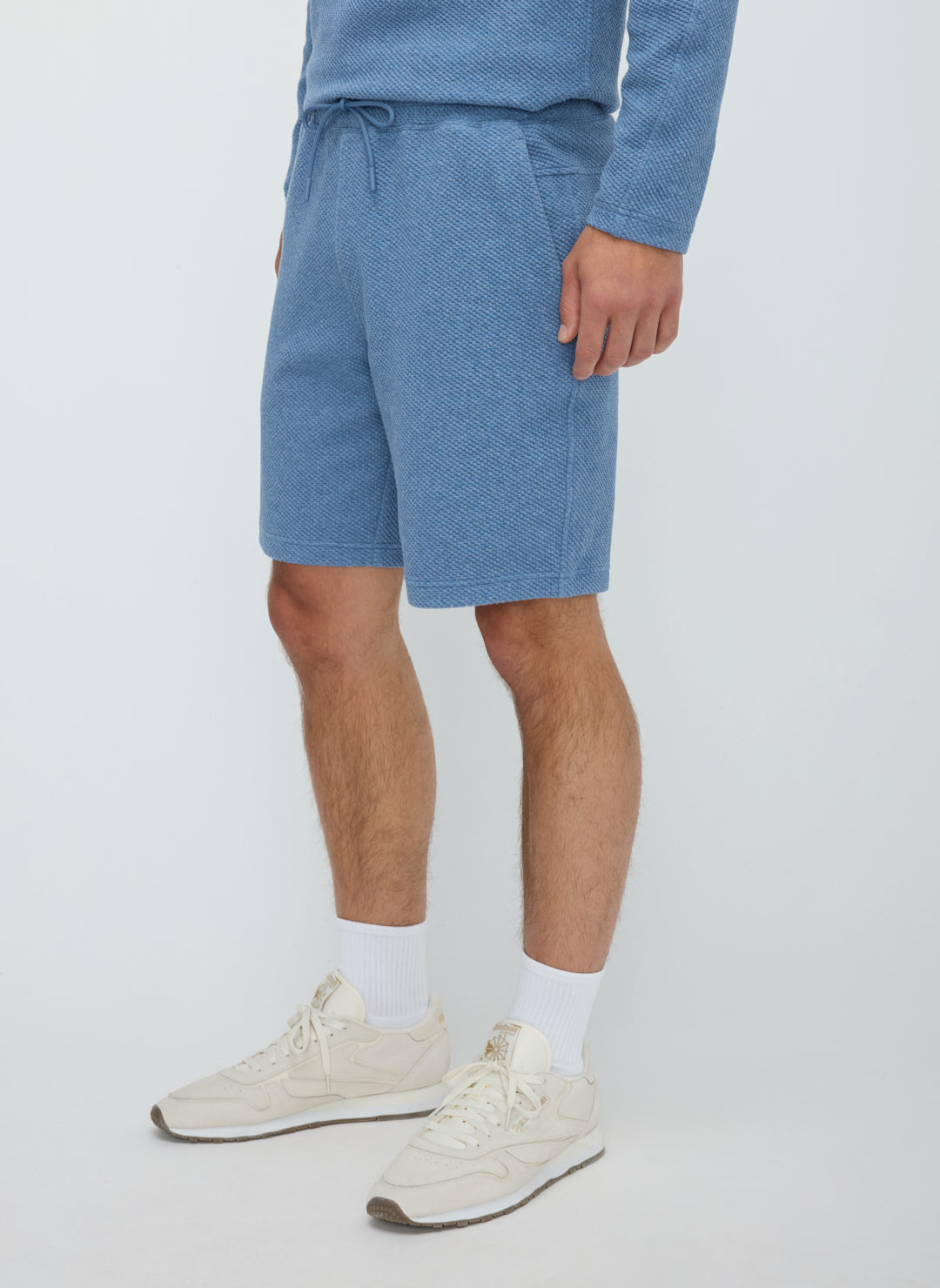Textured Sweat Shorts