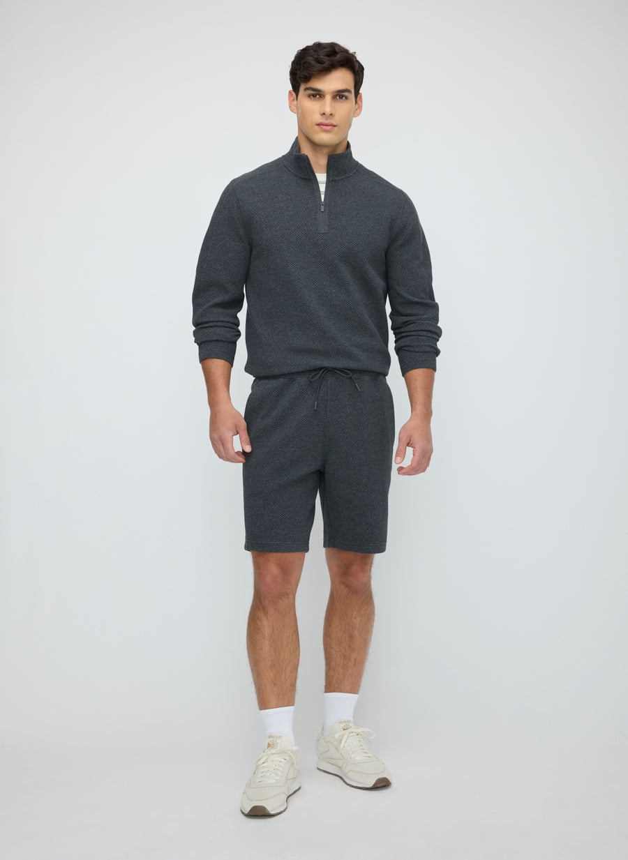 Textured Sweat Shorts | Kit and Ace