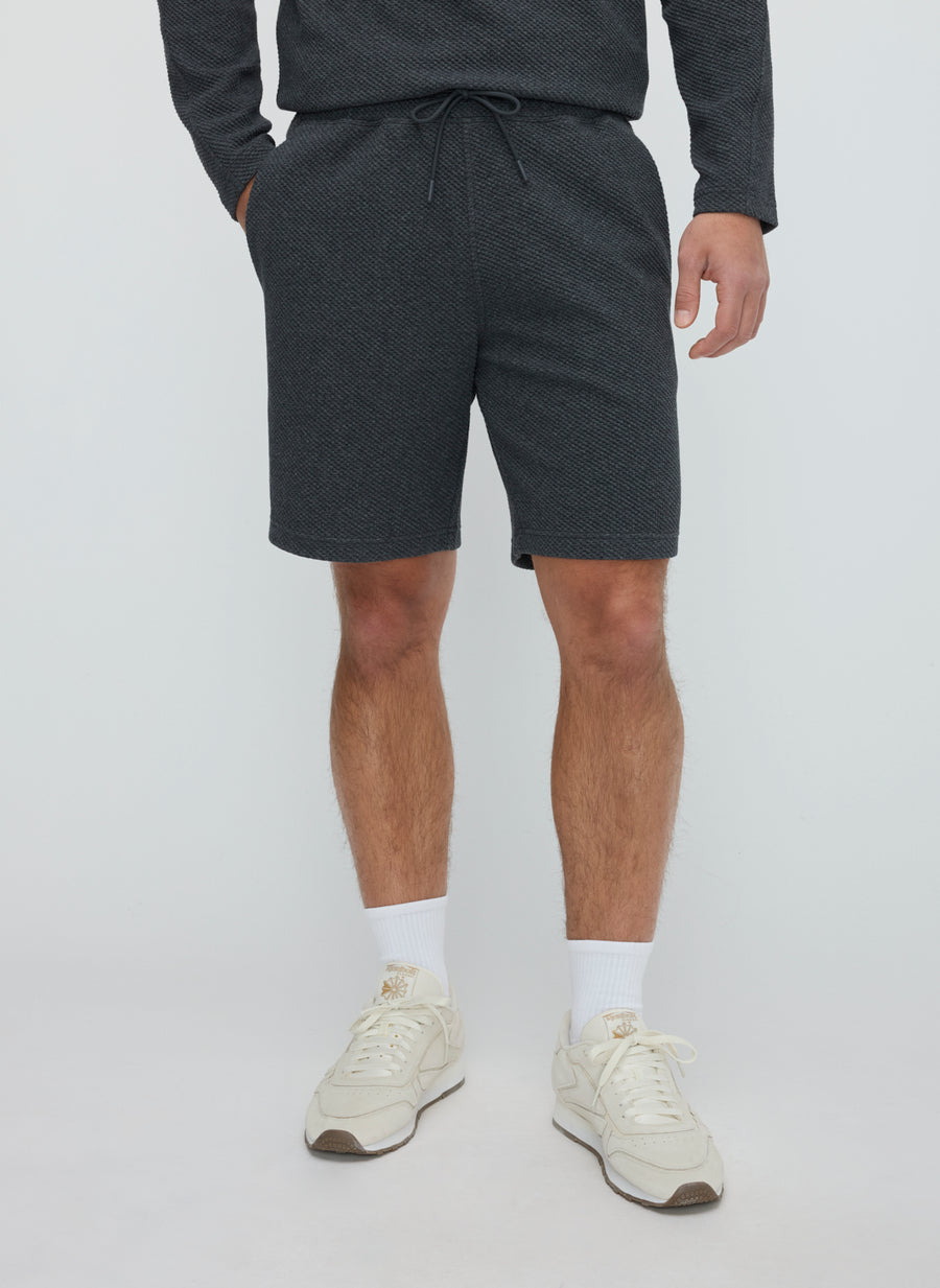 Textured Sweat Shorts | Kit and Ace