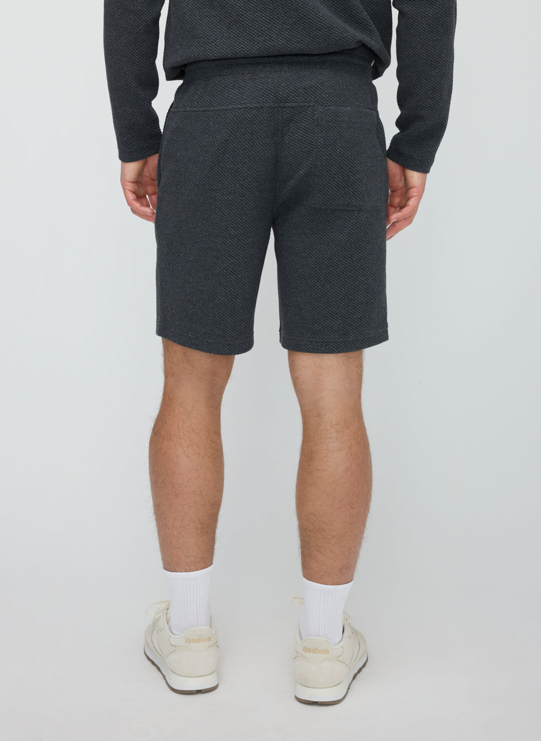 Textured Sweat Shorts