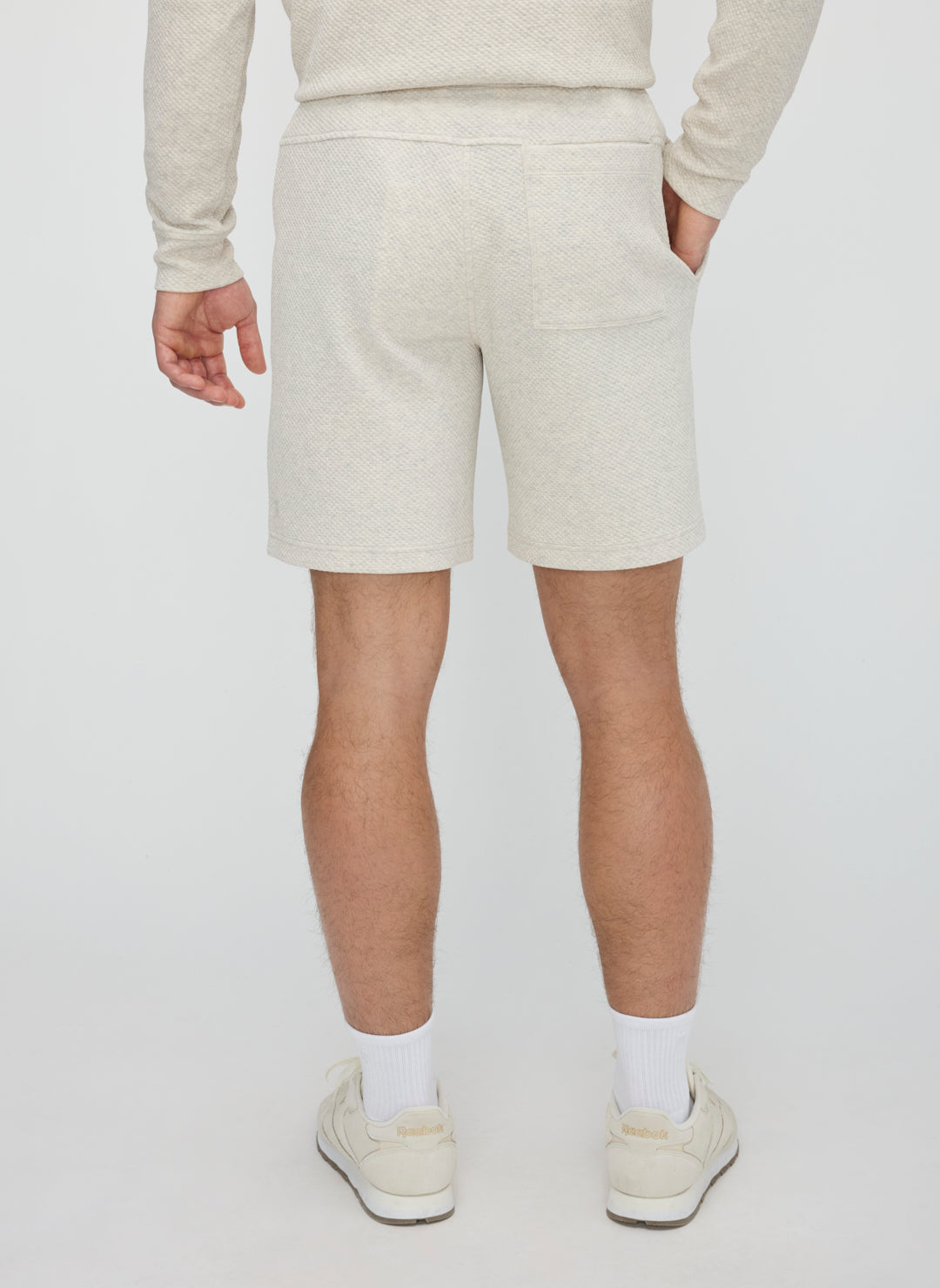 Textured Sweat Shorts