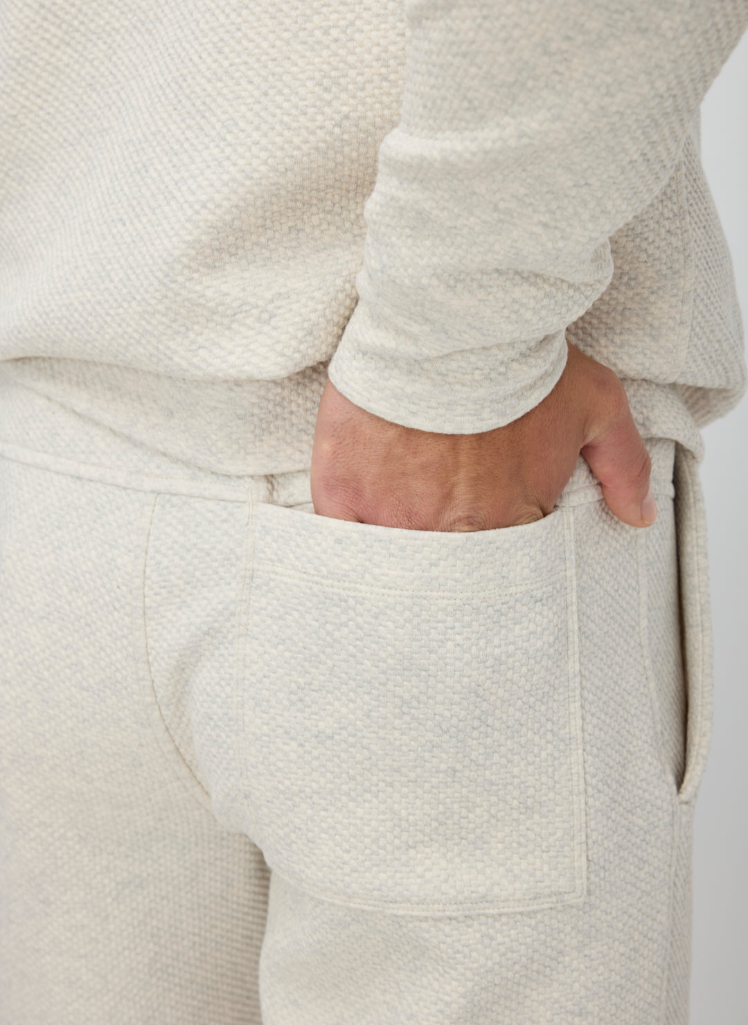 Textured Sweat Shorts