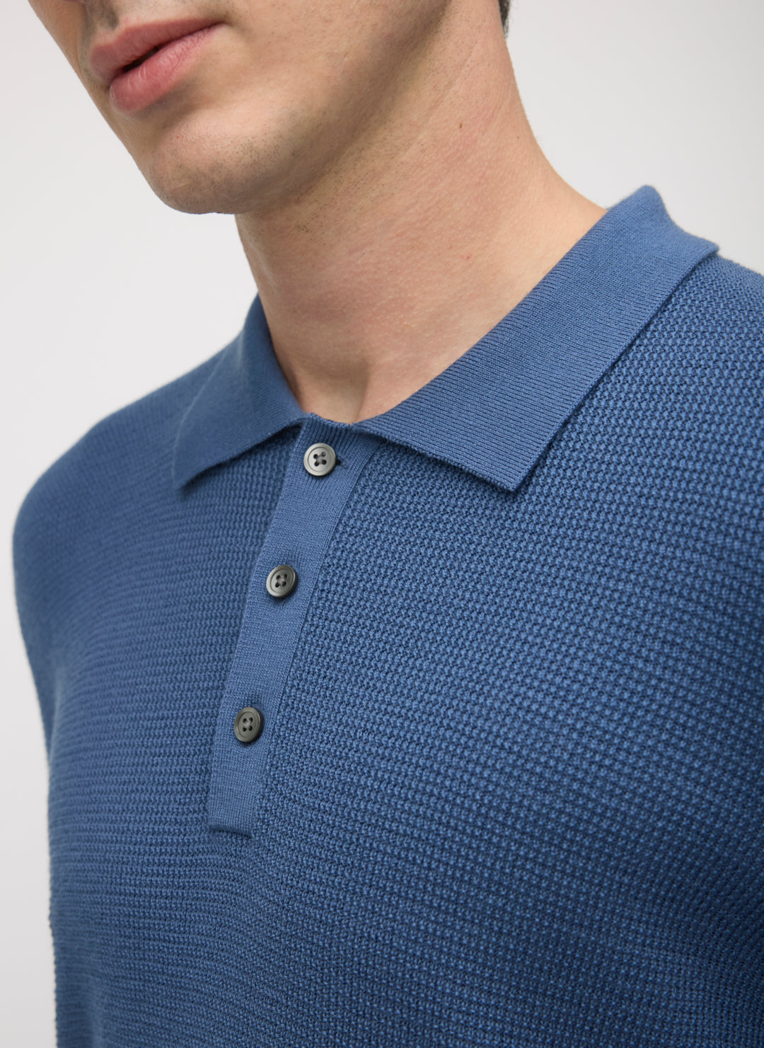 Timeless Merino Polo Sweater