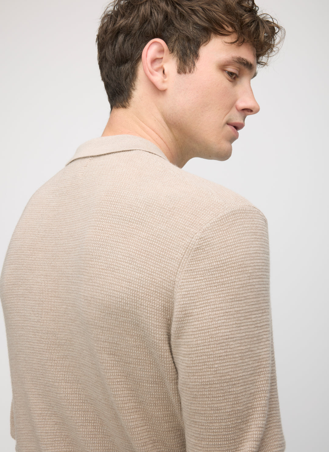 Timeless Merino Polo Sweater