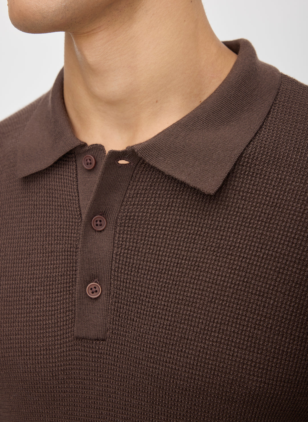 Timeless Merino Polo Sweater