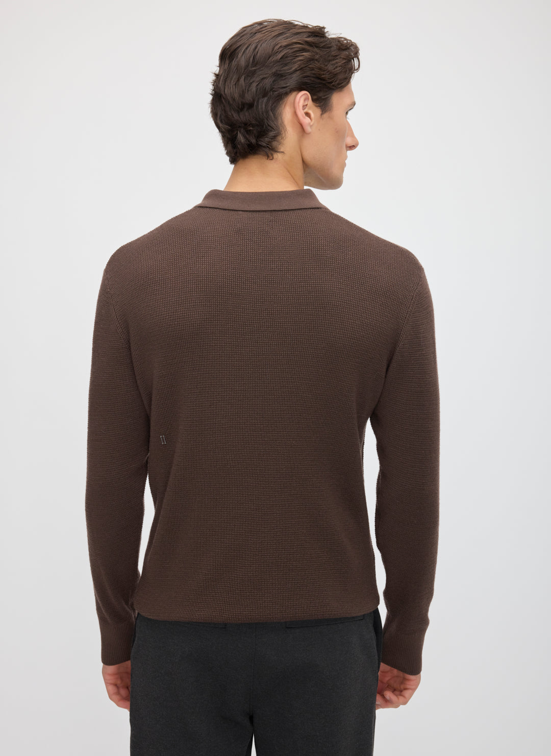 Timeless Merino Polo Sweater