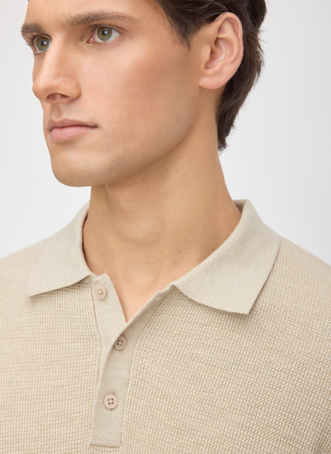 Timeless Merino Polo Sweater