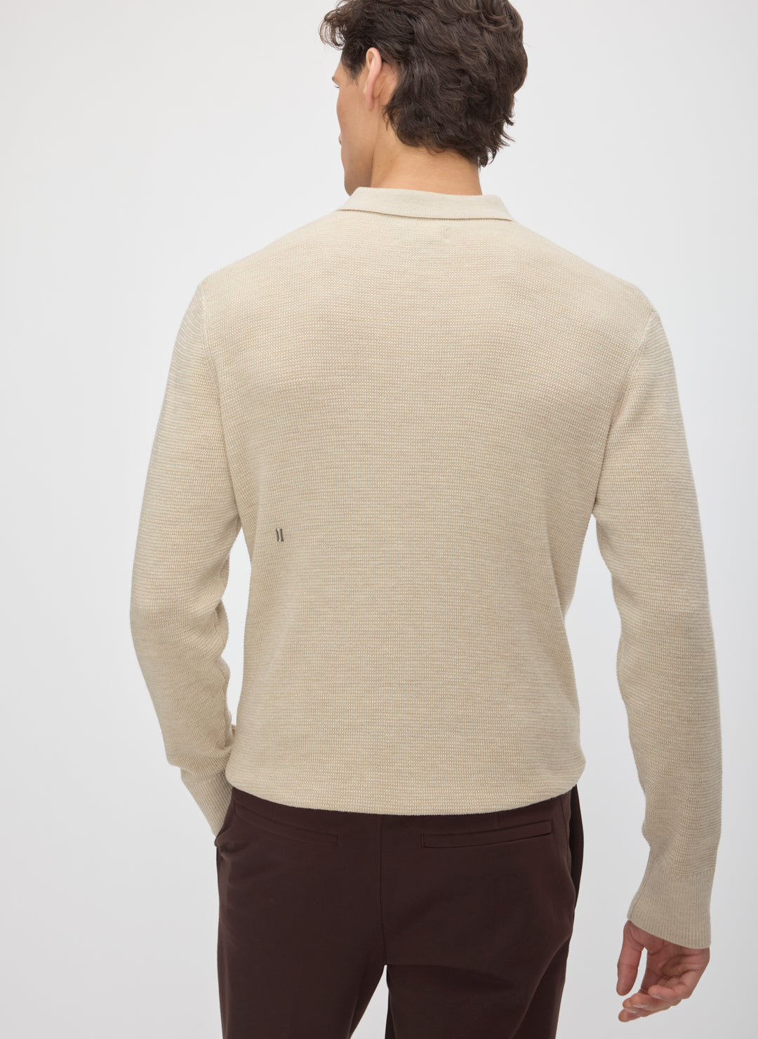 Timeless Merino Polo Sweater