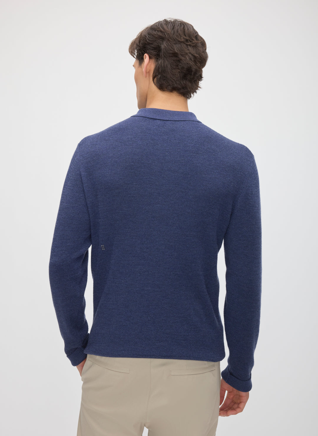Timeless Merino Polo Sweater