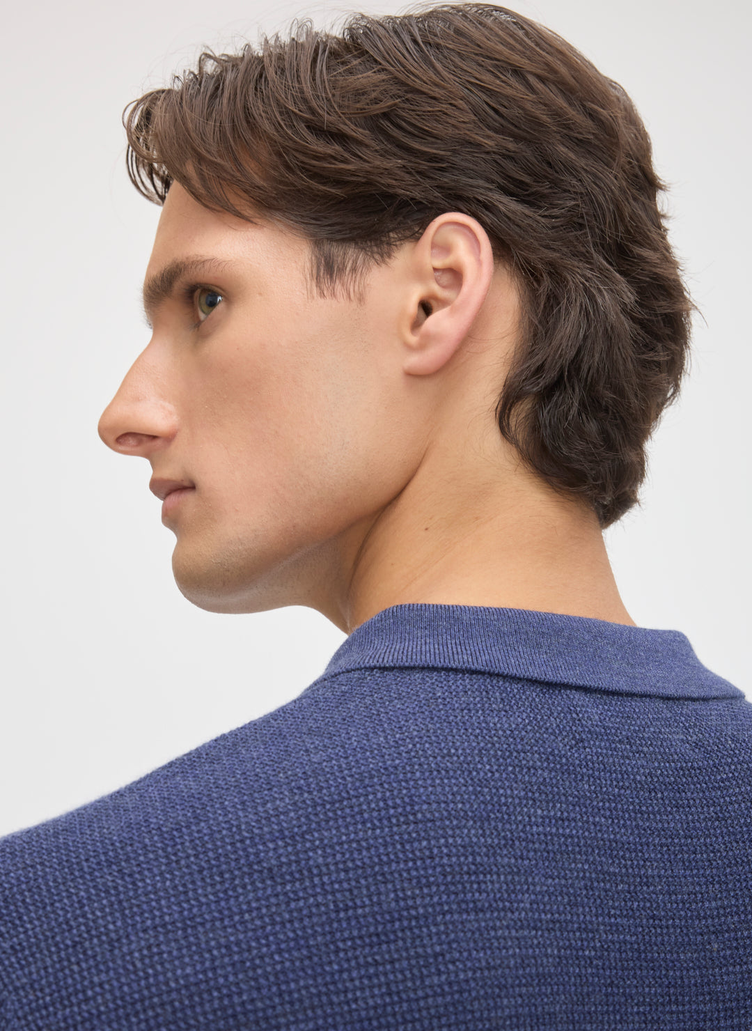 Timeless Merino Polo Sweater