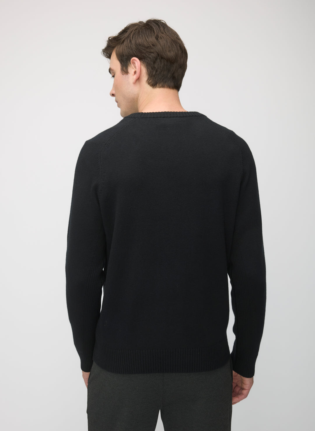 Merino Cotton Crewneck Sweater